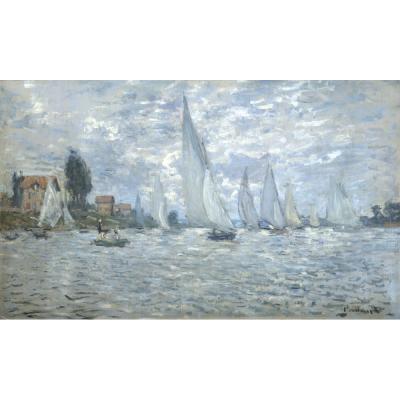 Claude Monet – Regatta at Argenteuil, 1874